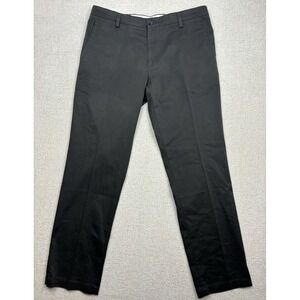 Dockers Mens Khaki Straight Fit Pants Size 36x32 Dark Gray